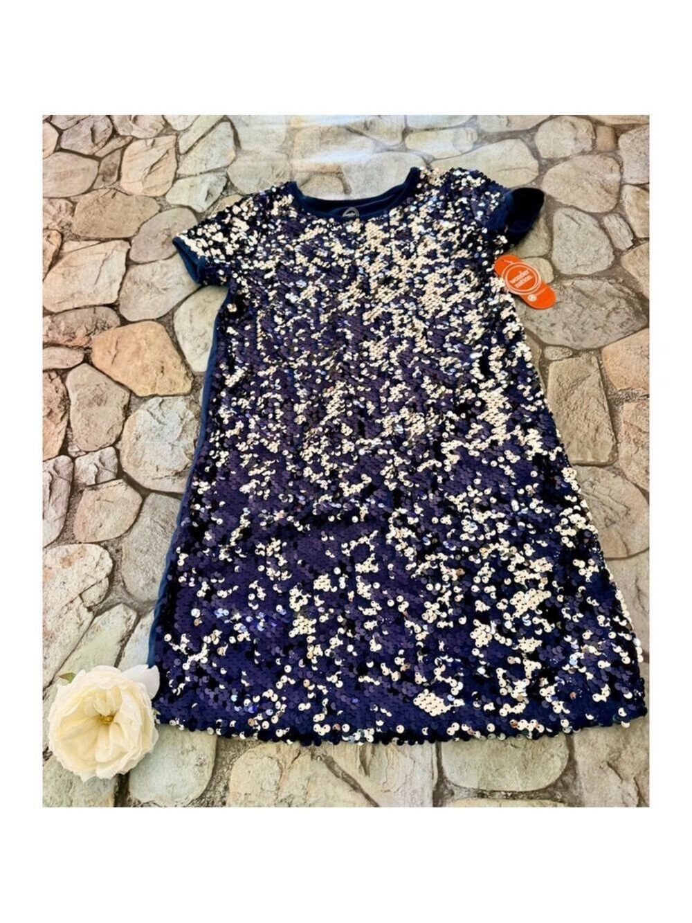 NWT SEQUIN COMFY PARTY DRESS